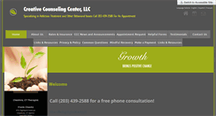 Desktop Screenshot of creativecounselingcenter.org
